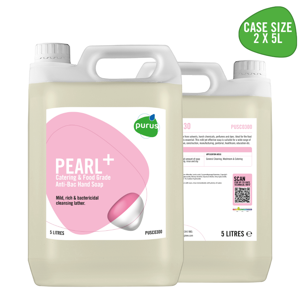 Purus Pearl+ Anti-Bac Hand Soap  2 x 5 Ltr