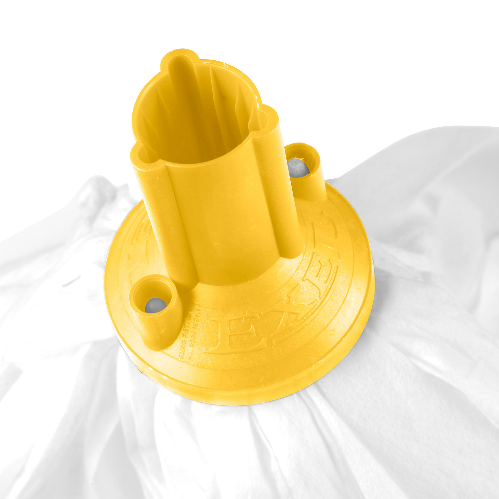 Big White Exel Mops - Yellow