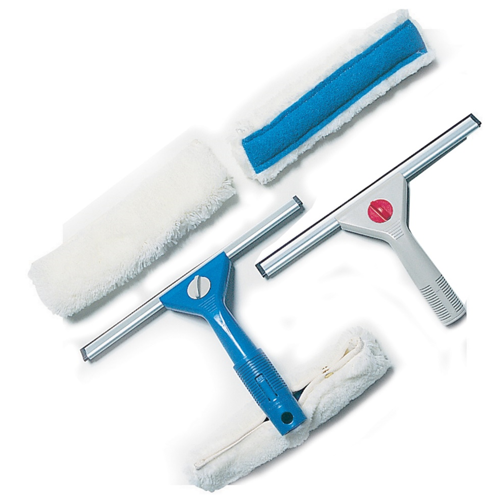 Window Squeegee / Washer Applicator Combo