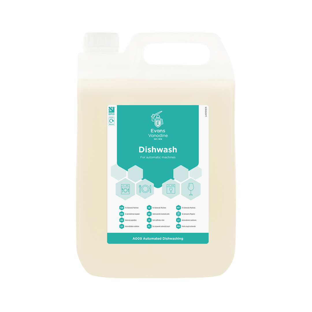 Evans Dishwash - General Machine Detergent 5 Ltr