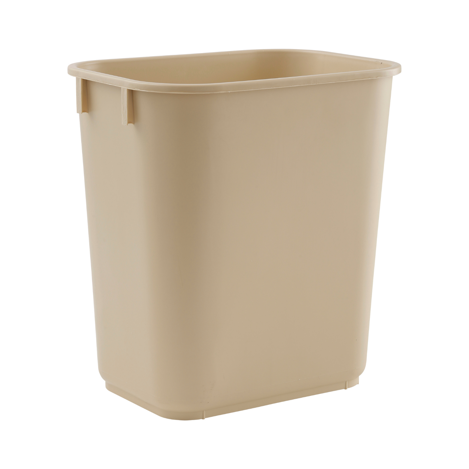 12 Ltr Plastic Waste Bin - Beige