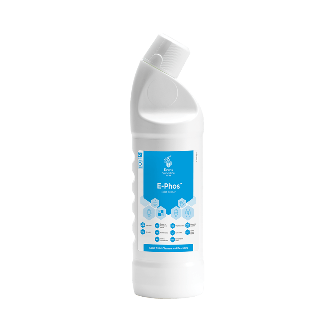 Evans E-Phos - Multi Surface Cleaner & Sanitiser 1 Ltr