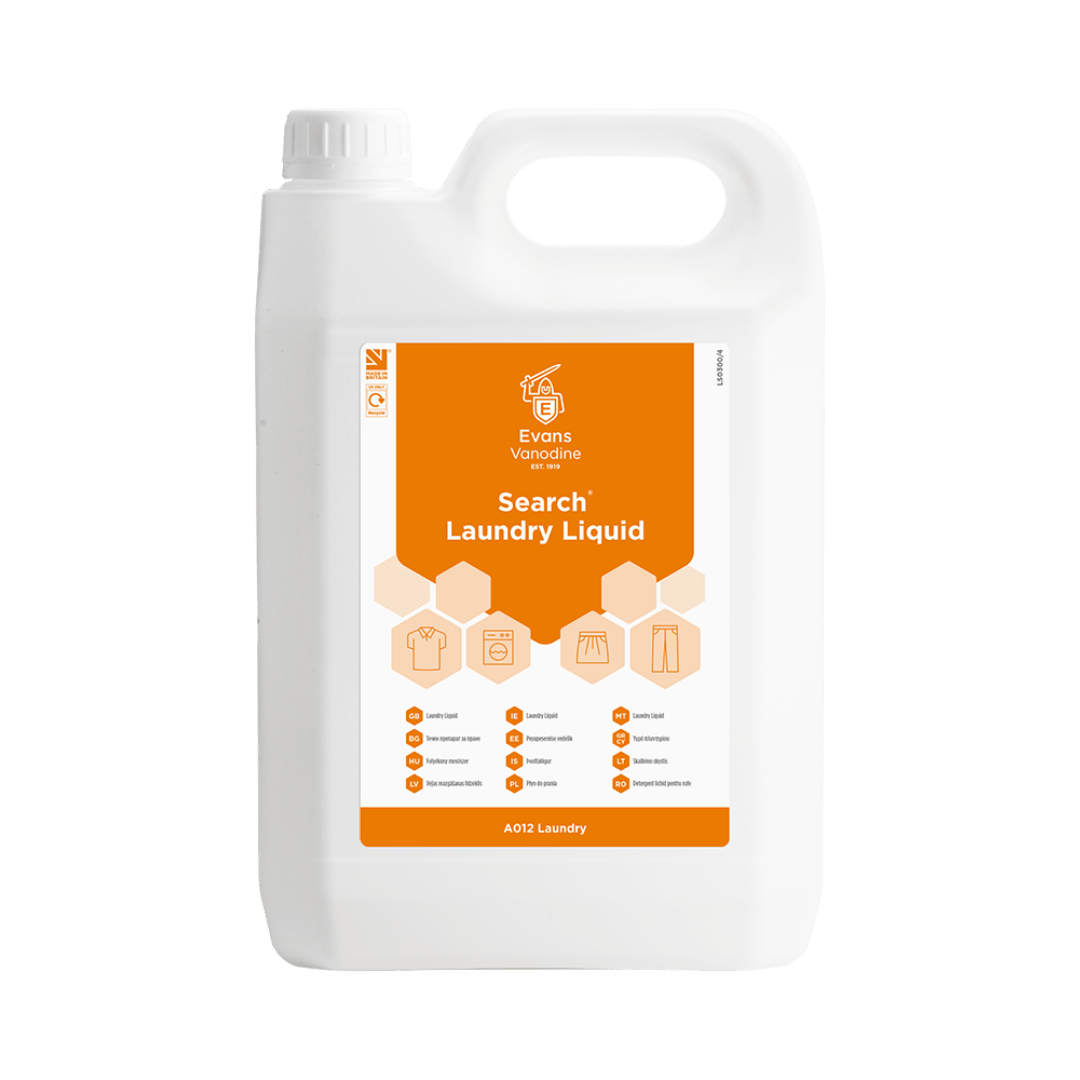 Evans Search Laundry Liquid - Stain Remover 5 Ltr