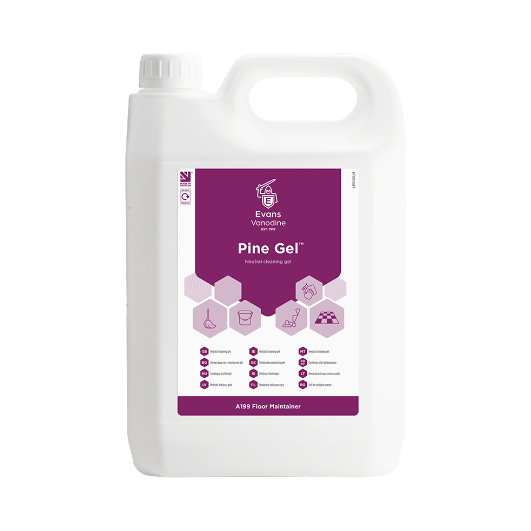 Evans Pine Gel - Cleaning & Deodorising Gel  5 Ltr