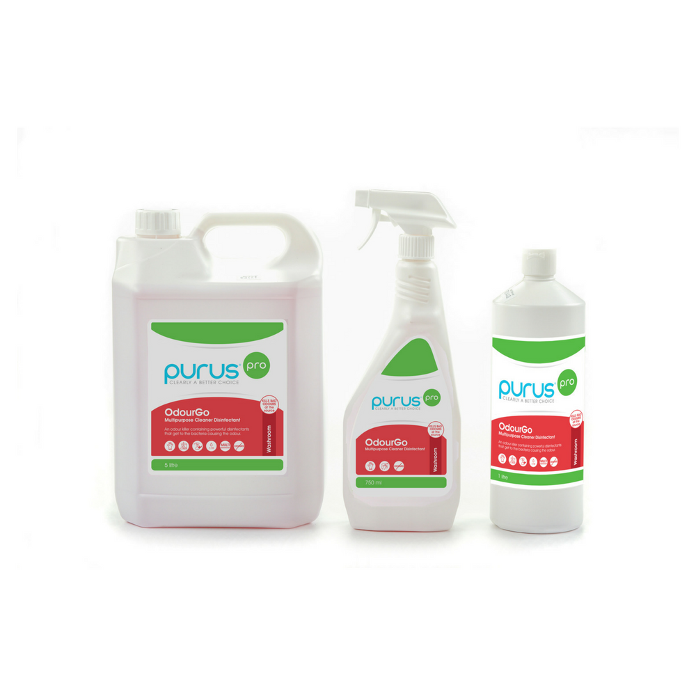 Purus® Pro OdourGo™ Multipurpose Cleaner Disinfectant - 5Ltr